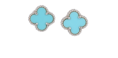 Van Cleef Sweet Alhambra Earrings, front view