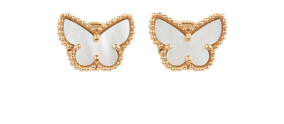 Van Cleef & Arpels Butterfly Earrings, front view