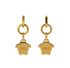 Versace Medusa Earrings, back view