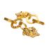 Versace Medusa Earrings, other view