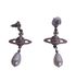 Vivienne Westwood Pearl Drop Earrings, front view