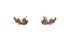 Vivienne Westwood Amma Orb Leaf Earrings, front view