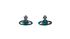 Vivienne Westwood Nano Solitaire Earrings, front view