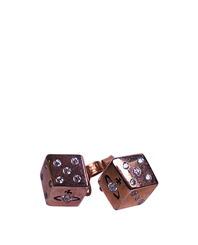 Vivienne Westwood Dice Studs, front view