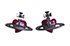 Vivienne Westwood Orb Heart Earrings, front view