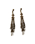 Vivienne Westwood Drop Rope Earrings, front view