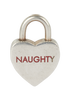 Tiffany & Co Nice Naughty Heart Charm, front view