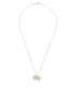 Tiffany & Co Mini Double Heart Necklace, back view