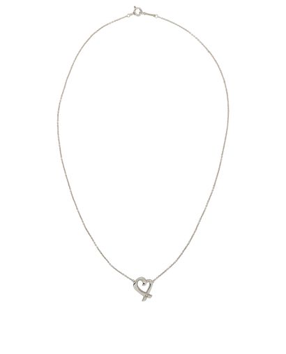 Tiffany Paloma Picasso Loving Heart Necklace, front view