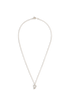Tiffany & Co Paloma Picasso Loving Heart Necklace, &pound;180, Jewellery, Silver, Silver, Front view