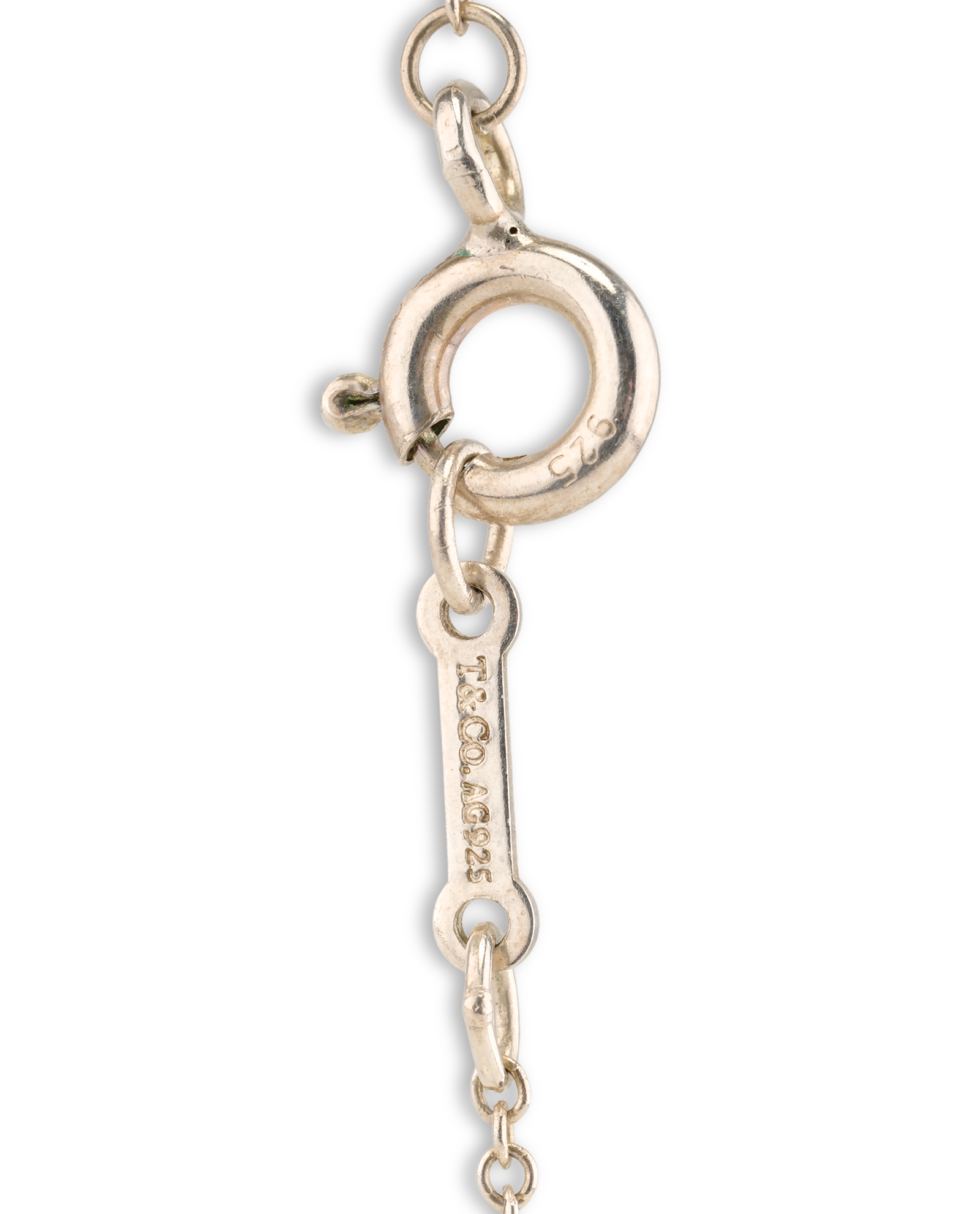 Tiffany & Co Paloma Picasso Loving Heart Necklace, &pound;180, Jewellery, Silver, Silver, Other view
