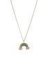 Gucci Ghost Rainbow Pendant Necklace, £150, Jewellery, Silver, Silver, Other view