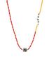 Fendi Logo Beads Necklace, other view