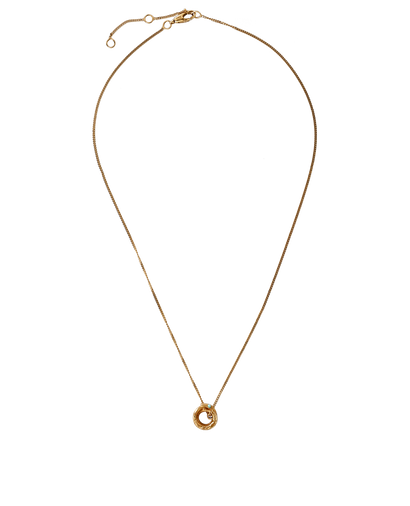 Gucci Ouroboros Necklace, £795, Jewellery, Gold, Yellow Gold, Front view