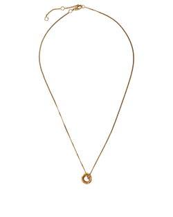 Gucci Ouroboros Necklace, 18K Yellow Gold, MII, B/DB, 3*