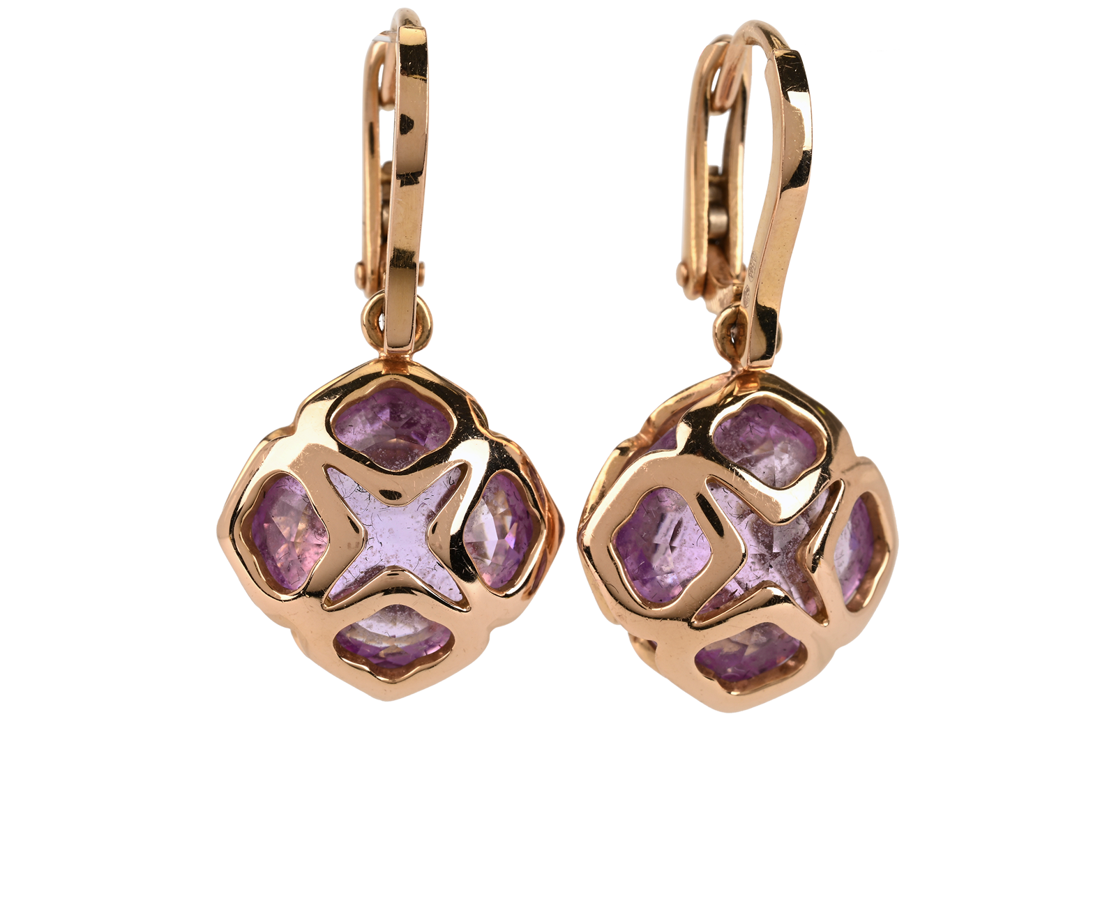 Chopard Imperiale Amethyst Necklace & Earrings Set, &pound;2,200, Jewellery, Rose Gold, Rose Gold, Other view
