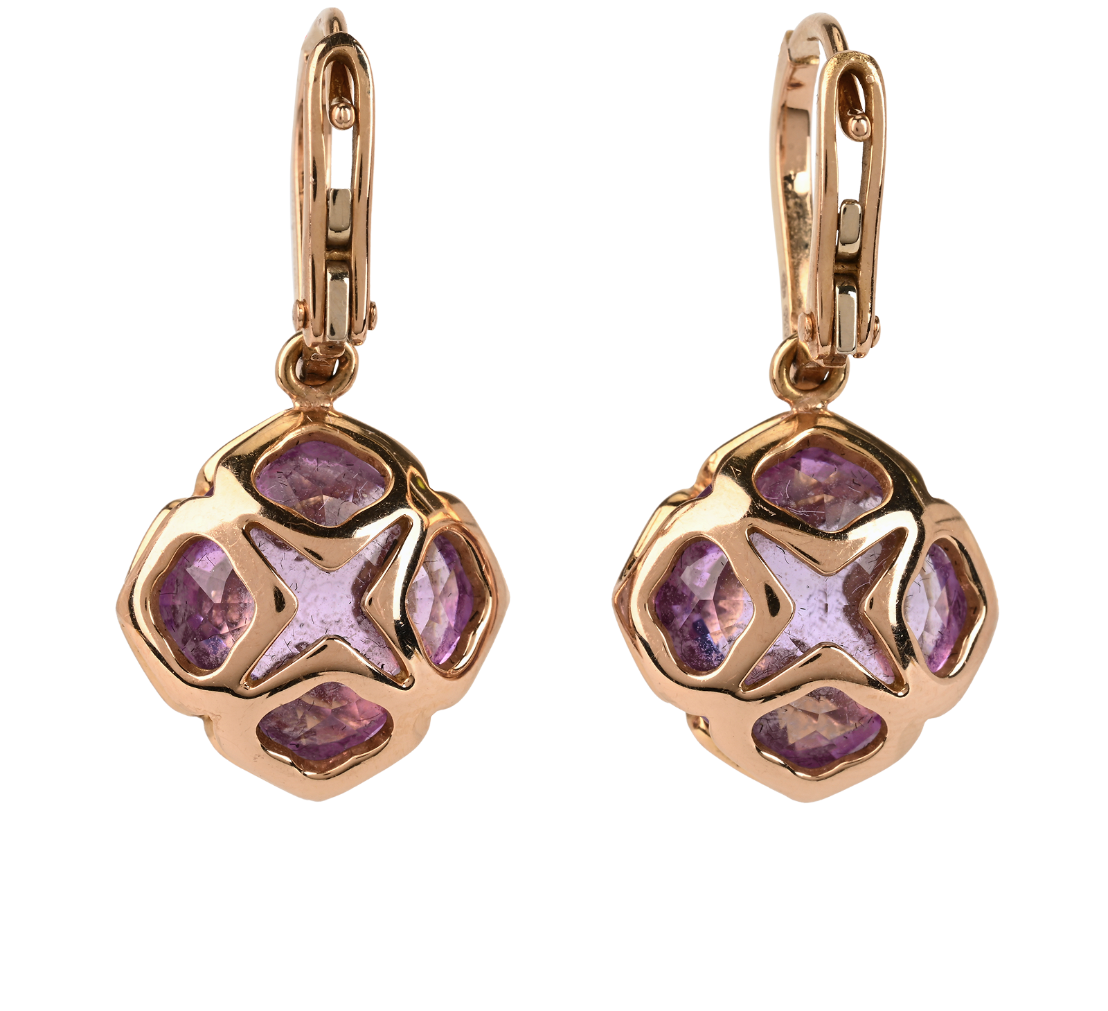 Chopard Imperiale Amethyst Necklace & Earrings Set, &pound;2,200, Jewellery, Rose Gold, Rose Gold, Other view