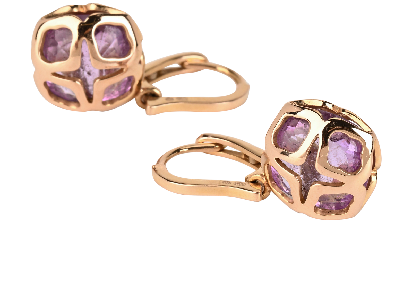 Chopard Imperiale Amethyst Necklace & Earrings Set, &pound;2,200, Jewellery, Rose Gold, Rose Gold, Other view