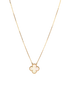 Van Cleef & Arpels Vintage Alhambra Necklace, &pound;2,200, Jewellery, Gold/White, Mother of Pearl/Yellow Gold, Other view