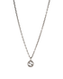 Gucci Interlocking GG Necklace, &pound;195, Jewellery, Silver, Sterling Silver, Other view
