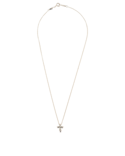 Tiffany & Co Elsa Peretti Cross Necklace, Silver 925, DB, 3*