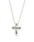 Tiffany & Co Elsa Peretti Cross Necklace, &pound;180, Jewellery, Silver, Silver, Other view
