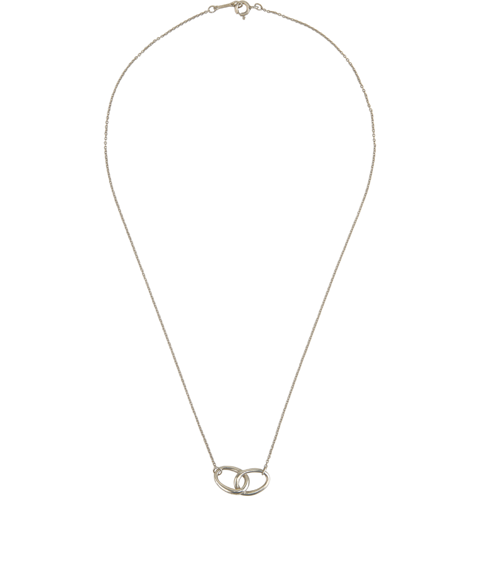 Pre-loved Tiffany & Co Elsa Peretti Double Loop Necklace - £175