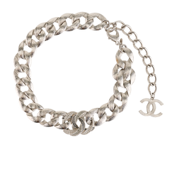 Chanel B16C Choker, Brass, Silver, MII, 2*