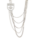 Chanel B16V Long Necklace, &pound;1,200, Jewellery, Silver, Brass, Other view