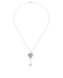 Tiffany Key Necklace, &pound;220, Jewellery, Silver, Sterling Silver, Back view