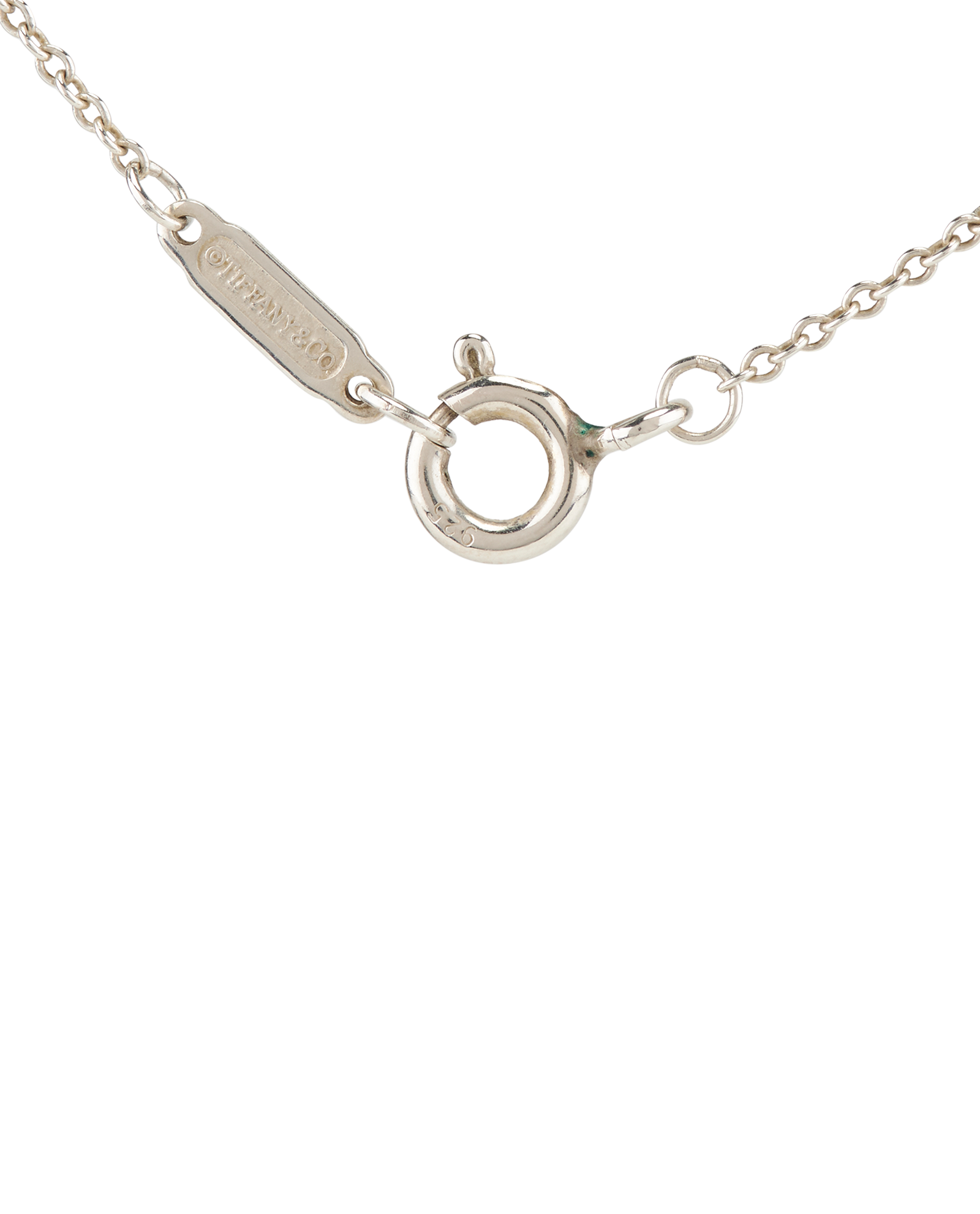 Tiffany Key Necklace, &pound;220, Jewellery, Silver, Sterling Silver, Other view