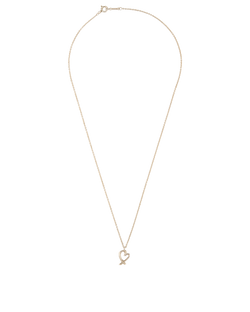 Tiffany & Co Paloma Picasso Mini Heart Necklace,Silver925, B, 2*