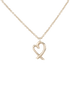 Tiffany & Co Paloma Picasso Mini Heart Necklace, &pound;130, Jewellery, Silver, Silver, Other view