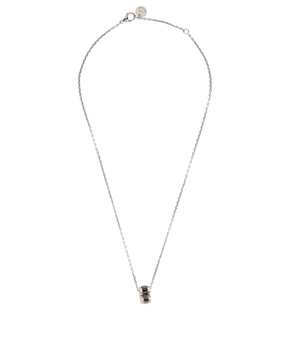 Chanel Ultra Necklace, &pound;1,800, Jewellery, Black/Silver, Enamel Coated Ceramic/White Gold, Front view