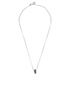 Chanel Ultra Necklace, &pound;1,800, Jewellery, Black/Silver, Enamel Coated Ceramic/White Gold, Front view