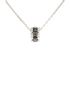 Chanel Ultra Necklace, &pound;1,800, Jewellery, Black/Silver, Enamel Coated Ceramic/White Gold, Other view