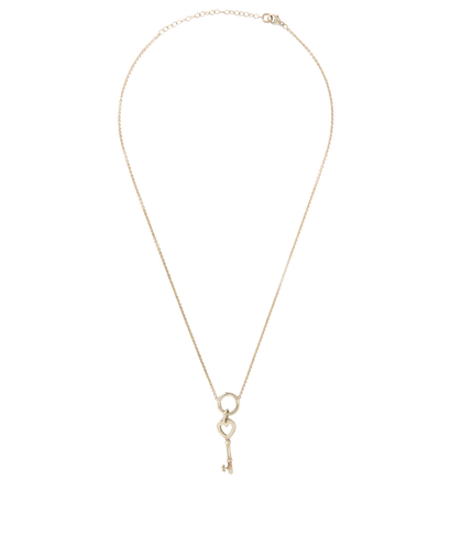 Tiffany & Co Heart Key Pendant, £250, Jewellery, Silver, Silver, Front view