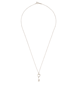 Tiffany & Co Heart Key Pendant, Silver 925, DB/B, 2*