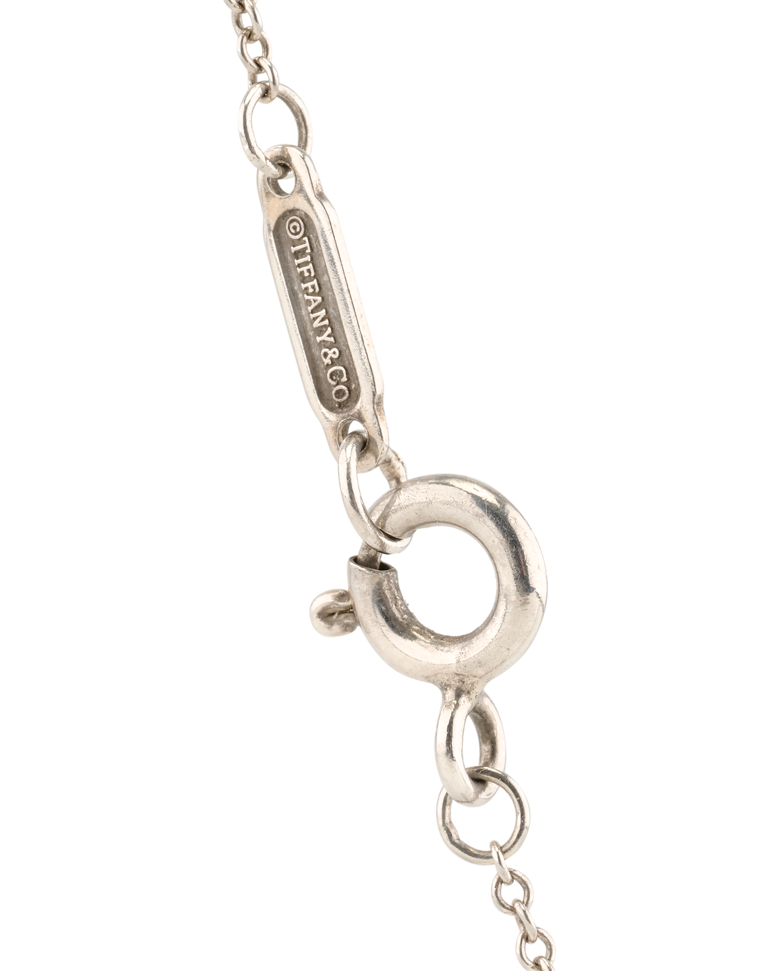 Tiffany & Co Heart Key Pendant, &pound;160, Jewellery, Silver, Silver, Other view