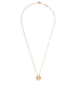 Van Cleef & Arpels Vintage Alhambra Necklace, &pound;2,900, Jewellery, Gold, Yellow Gold, Front view
