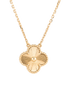 Van Cleef & Arpels Vintage Alhambra Necklace, &pound;2,900, Jewellery, Gold, Yellow Gold, Other view