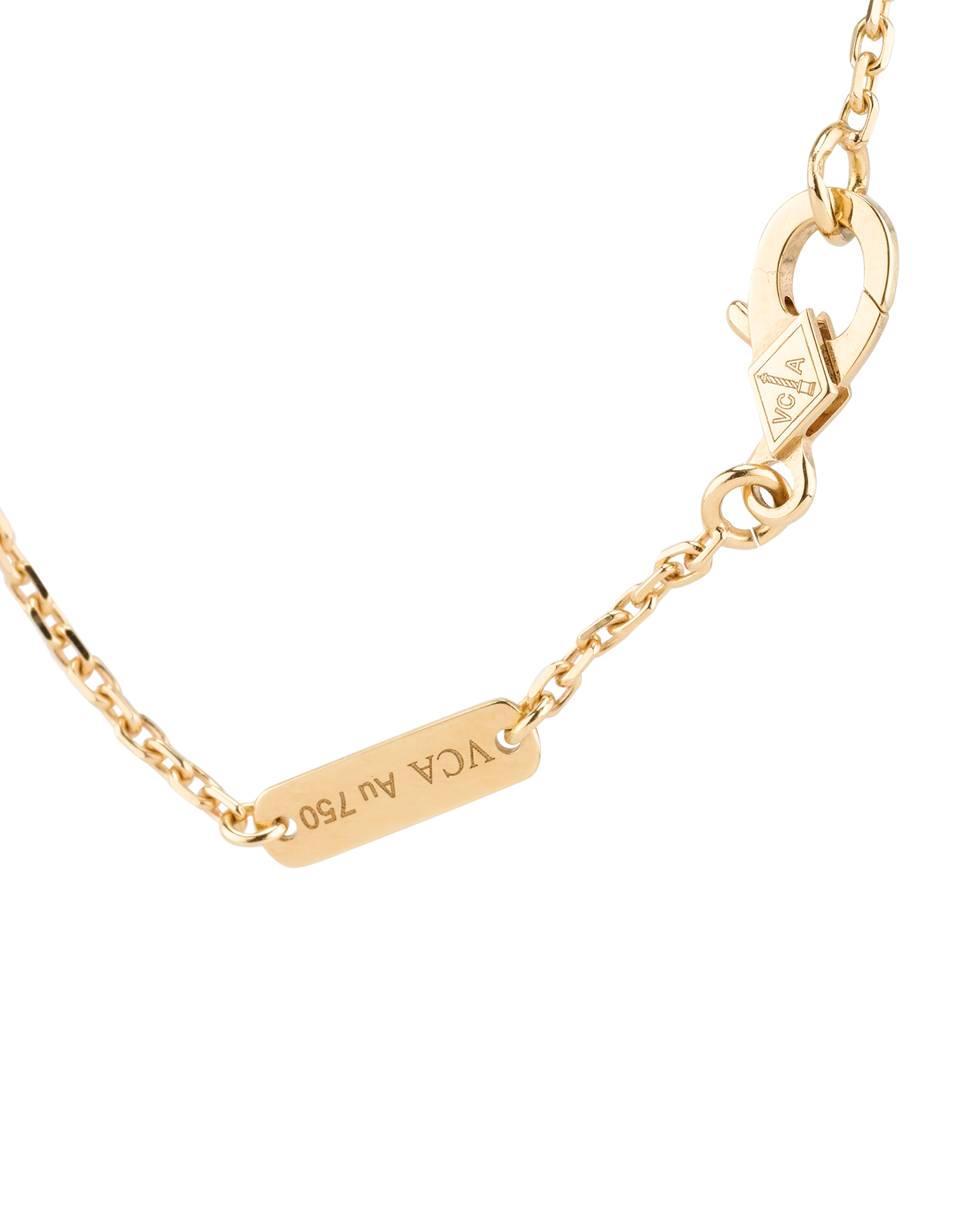 Van Cleef & Arpels Vintage Alhambra Necklace, &pound;2,900, Jewellery, Gold, Yellow Gold, Other view