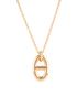 Hermes Small Farandole Pendant Necklace, &pound;950, Jewellery, Rose Gold, Rose Gold, Other view