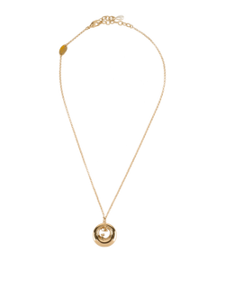 Gucci GG Blondie Pendant Necklace, Brass, Gold, DB, 3*