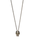 Alexander McQueen Skull Head Necklace, £120, Jewellery, Silver, Brass, Other view