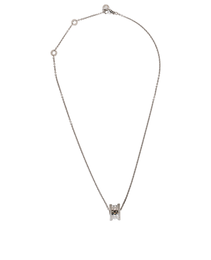 Bulgari B.zero1 Necklace, &pound;4,500, Jewellery, Silver, White Gold, Front view