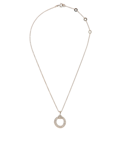 Bulgari Necklace, 18K White Gold/Diamond, 3*