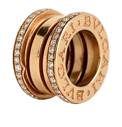 Bulgari B.zero1 Pendant, 18K Rose Gold/Diamonds, 2*