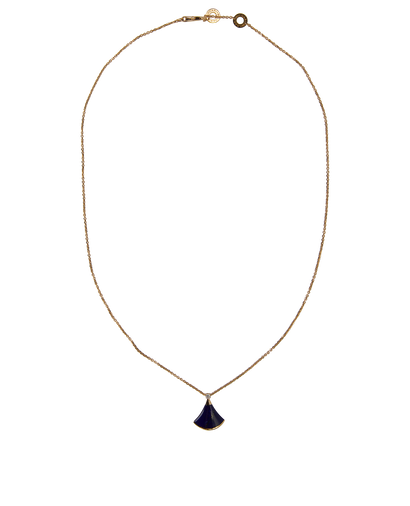 Bulgari Diva's Dream Necklace, £1,100, Jewellery, Blue/Rose Gold, Rose Gold, Front view