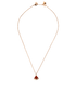 Bulgari Diva's Dream Carnelian Necklace, £2,200, Jewellery, Rose Gold, Rose Gold, Front view